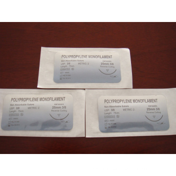 Surgical Atraumatic Suture - Polypropylene Monofilament